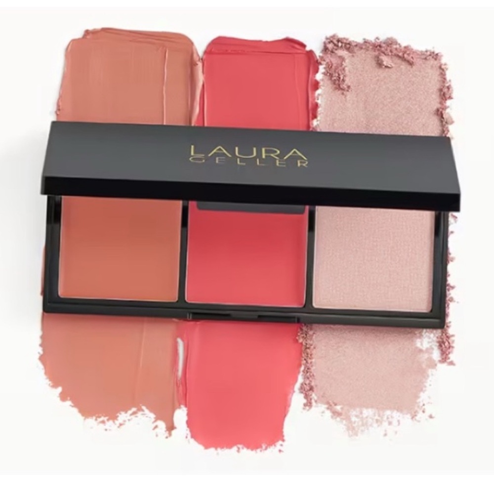Laura Geller Multitasking Cream to Pink Powder Trio - Meet the Pinks